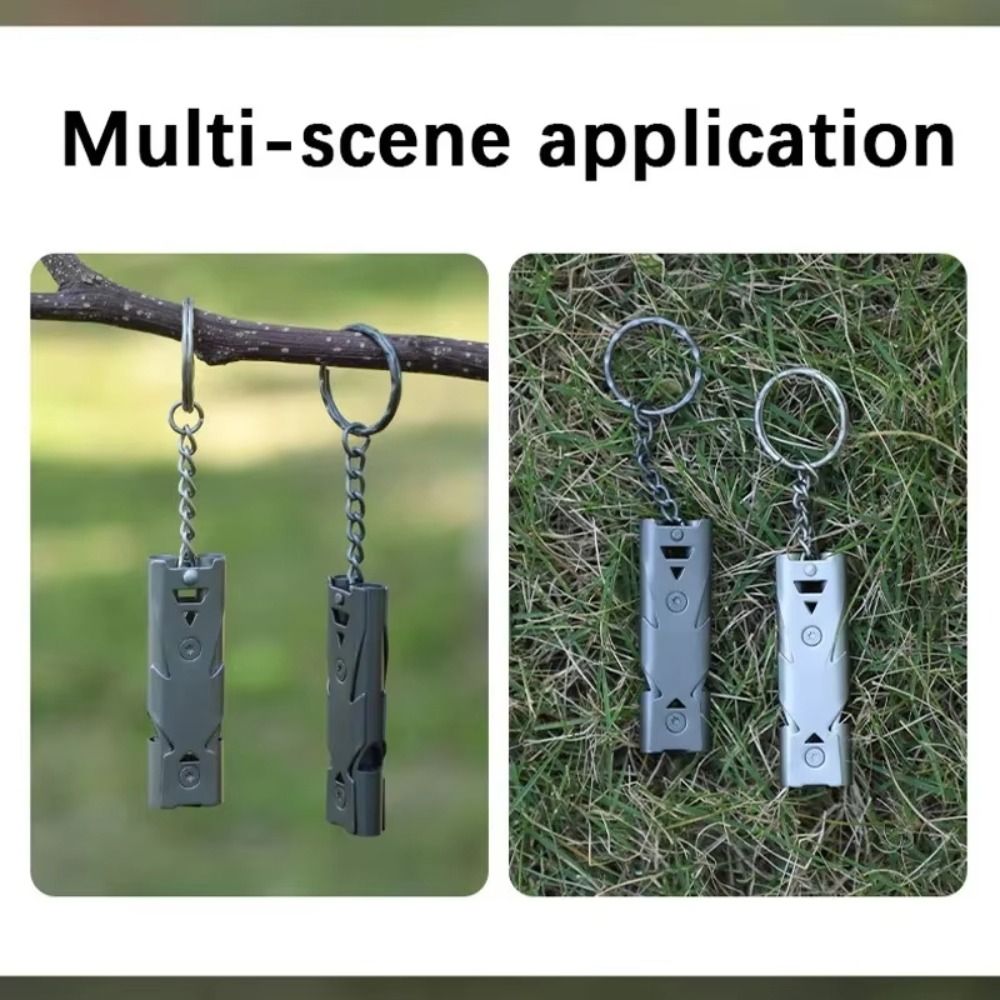 Emergency Whistle Loud - Sifflet de survie d'urgence multifonctionnel, son