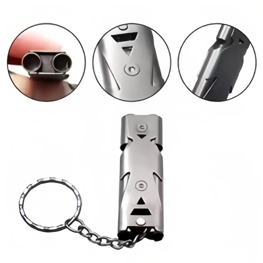 Emergency Whistle Loud - Sifflet de survie à accrocher au
