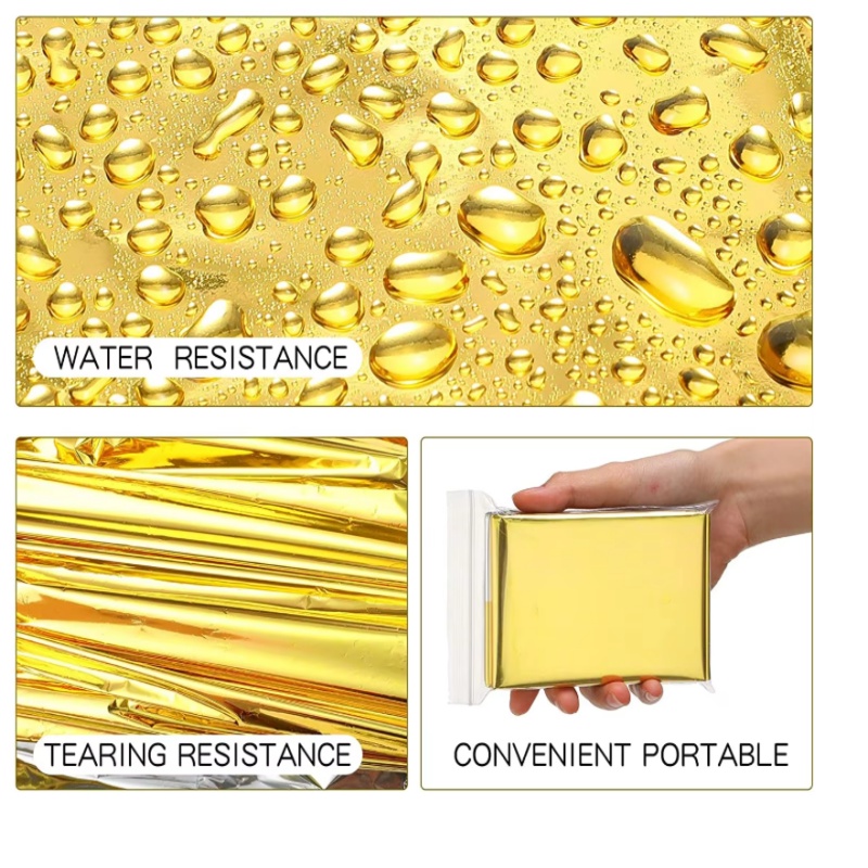 Couverture d'urgence en feuill - Emergency Mylar Tent avis et prix