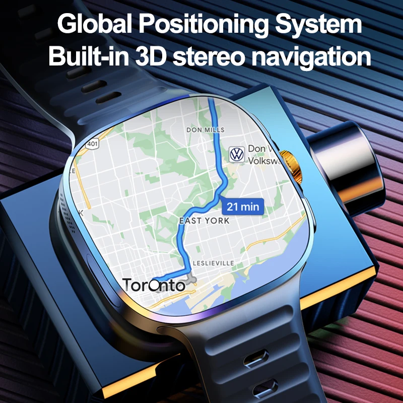 Nouveau grand écran Smartwatch - Compass Lensatic avis et prix