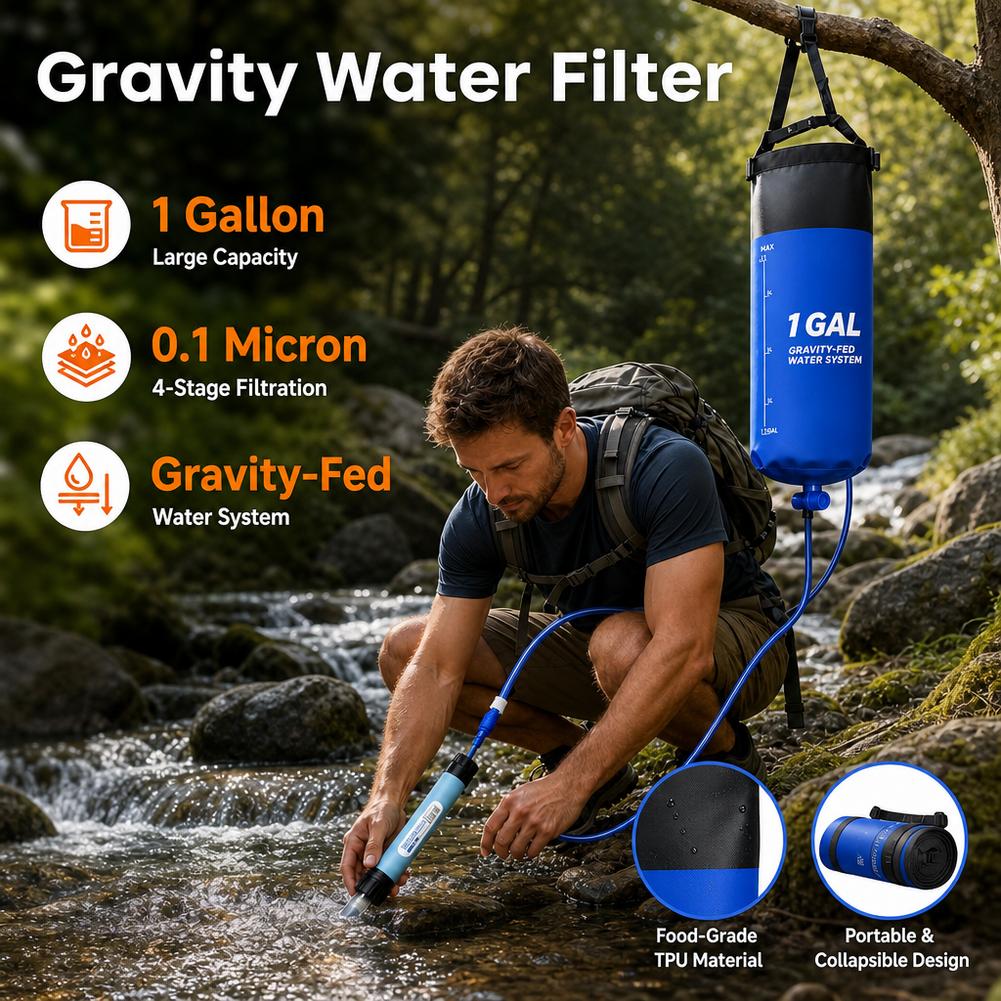 Kit de paille avec sac filtran - Bivy Bag Emergency avis et prix