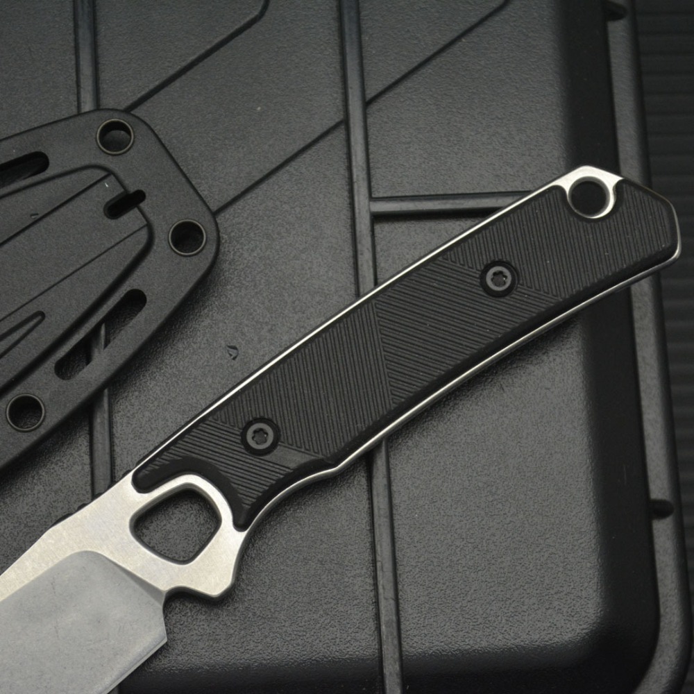 Couteau droit 2048 EDC, manche - Bushcraft Knife Fixed avis et prix
