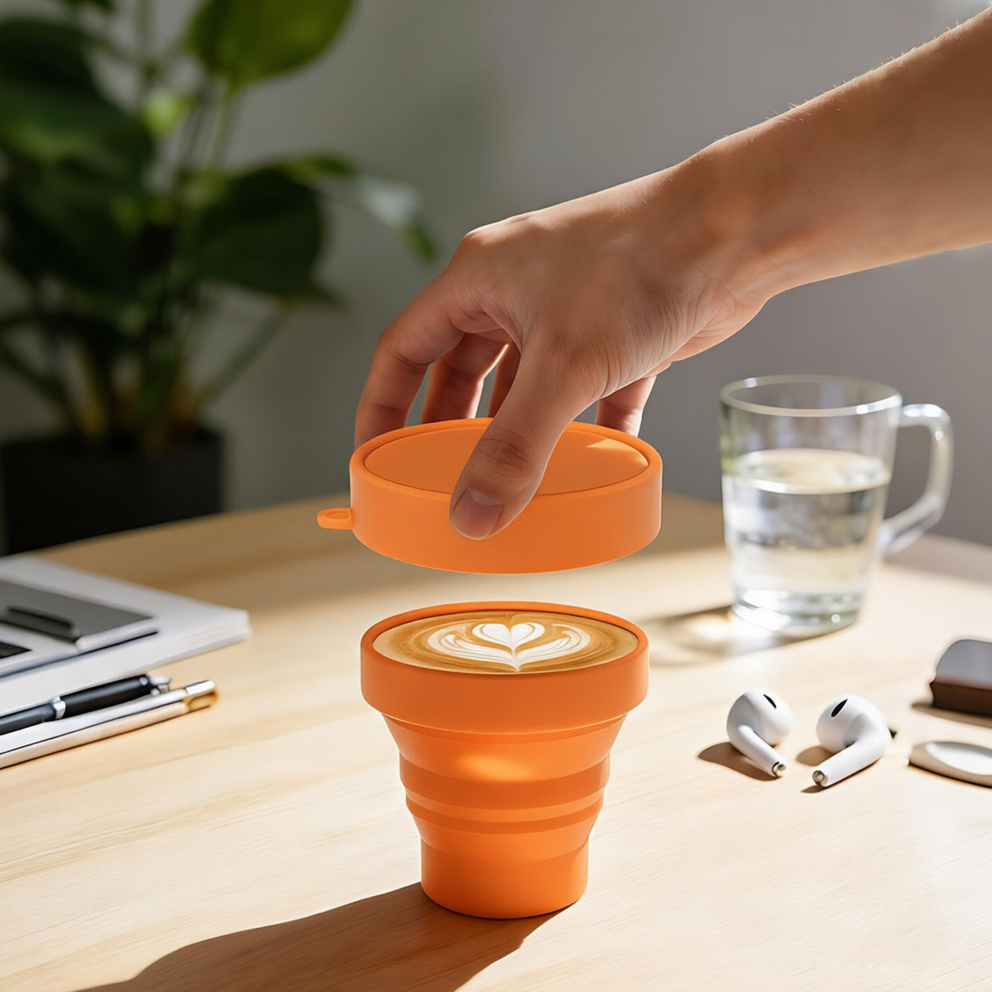 Gobelet/bouteille d'eau en sil - Water Bag Collapsible avis et prix