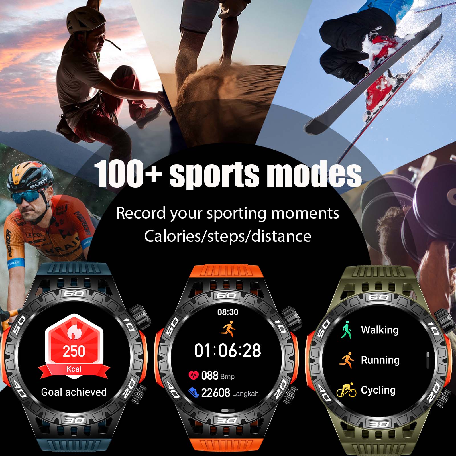 Montre connectée EIGIIS pour h - Compass Lensatic avis et prix